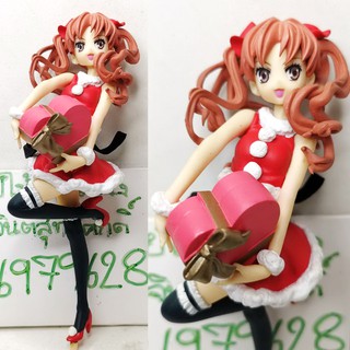 (แท้/มือสองไม่มีฐาน) สาวชุดซานต้า ผม สีส้ม figure christmas ver