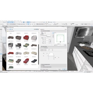 ภาพขนาดย่อของภาพหน้าปกสินค้าGRAPHISOFT ARCHICAD 26 (Win/macOS V25) โปรแกรมออกแบบอาคาร จากร้าน nantawathem บน Shopee ภาพที่ 3