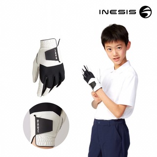 ภาพหน้าปกสินค้าถุงมือกอล์ฟสำหรับเด็ก ”ถนัดขวา” (สีขาว/ดำ) INESIS ที่เกี่ยวข้อง