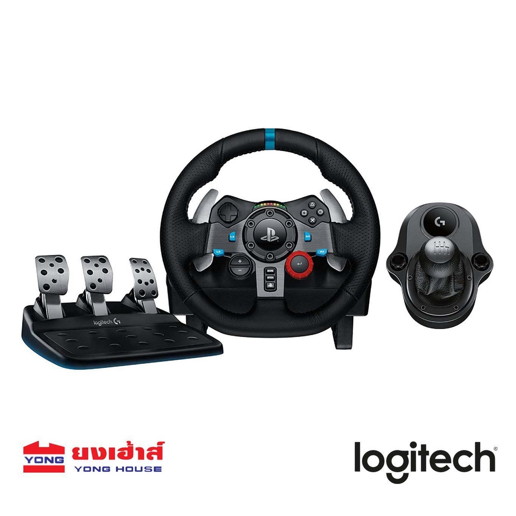 ราคาและรีวิวLogitech G29 Driving Force Racing Wheel ใช้ได้กับ PS4 PS5