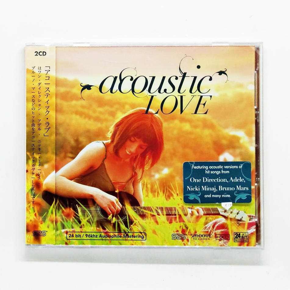 cd-เพลง-various-artists-acoustic-love-2cd-รวมเพลงฟังสบายทั้งที่บ้าน-ในรถ-ที่ทำงาน-ร้านอาหาร-ร้านกาแฟ-รีสอร์ท