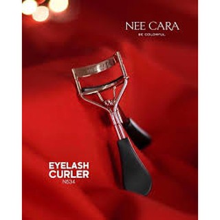 ดัดขนตา nee cara  EYELASH CURLER ที่ดัดขนตา ช่วยยกขนตาให้งอนสวยเป็นธรรมชาติ ด้วยยางซิลิโคน  N534