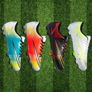 ภาพหน้าปกสินค้าFG C Ronaldo soccer shoes Size:34-44 High quality football shoes รองเท้าฟุตบอลเด็ก รองเท้าฟุตบอลสำหรับผู้ใหญ่ ที่เกี่ยวข้อง