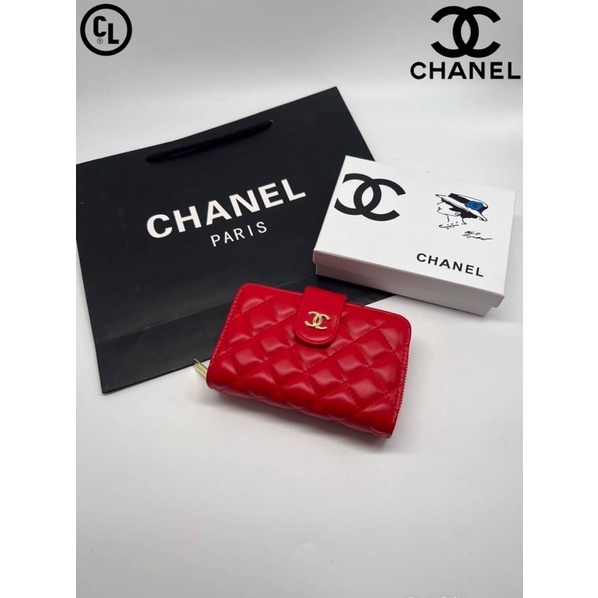 งานเข้าใหม่สวยๆจ้า-กระเป๋าสตางค์-chanel-หนังคาเวียร์