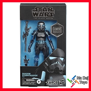 Shadow Stormtrooper Star Wars The Black Series 6" figure สตาร์วอร์ส แบล็คซีรีส์ ชาโดว์ สตอร์มทรูเปอร์ ขนาด 6 นิ้ว