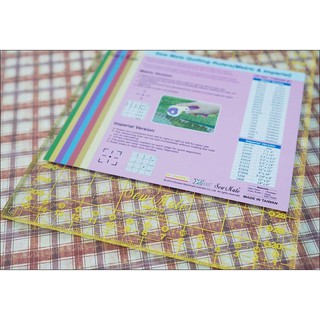 *SewMate* ไม้บรรทัด sew mate Quilting / Patchwork ไต้หวัน ขนาด 16*32 ซม. มี 30 / 45 / 60 องศา ราคา 270 บาท ** พร้อมส่ง