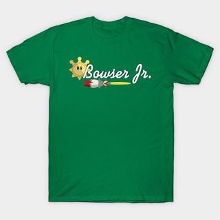 เสื้อยืด พิมพ์ลาย Bowser Junior by censored_mask สําหรับผู้ชาย