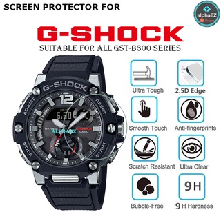 Casio G-Shock GST-B300 Series 9H ฝาครอบป้องกันหน้าจอนาฬิกา GSTB300 กระจกนิรภัยแข็ง ป้องกันรอยขีดข่วน