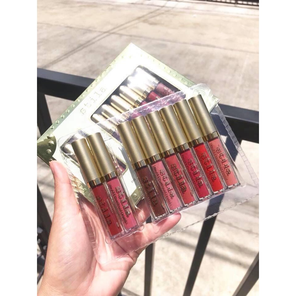 stila-star-studded-eight-stay-all-day-liquid-lipstick-เซตลิปสติก-stila-8-แท่ง-8-สี