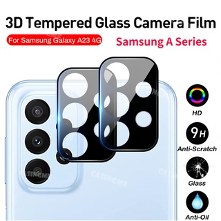 ฟิล์มกระจกนิรภัยกันรอยเลนส์กล้อง 3D สําหรับ Samsung Galaxy A53 A33 A73 A23 A13 A12 A22 A52 A52S A03 53A 33A 73A 13A 22A 52A 03A 23A 4G 5G 2022