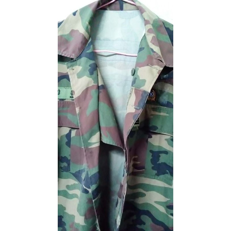 ภาพสินค้าเสื้อทหารเกาหลีลายพราง ช่วงนี้ลดราคาสู้โควิด 19 ครับผม จากร้าน verasak2516 บน Shopee ภาพที่ 3