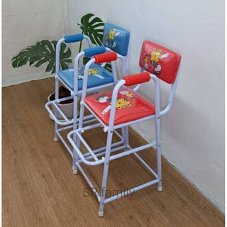 เก้าอี้เสริมนั่งทานข้าวสำหรับเด็ก(ส่งไว้มีเก็บปลายทาง)39x48.5x87cm.มี2สี
