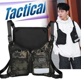Mens Fashion Vest Bag New Chest bag tactical Sporty Bag