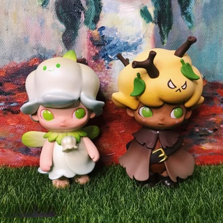 【ของแท้】POPMART Dimoo Fairy Tale Series กล่องสุ่ม ตุ๊กตาฟิกเกอร์ สําหรับตกแต่ง