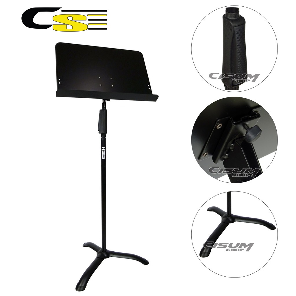 Carlsbro ขาตั้งโน้ตเพลง ระบบกดปรับความสูง อย่างดี รุ่น DF1521(Music