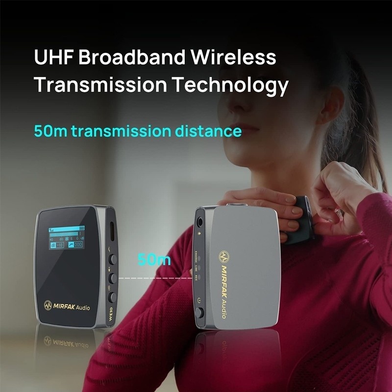 moza-mirfak-wireless-microphone-system-we10-ไมค์wireless-ver-1-1ตัวรับ-1ตัวส่ง