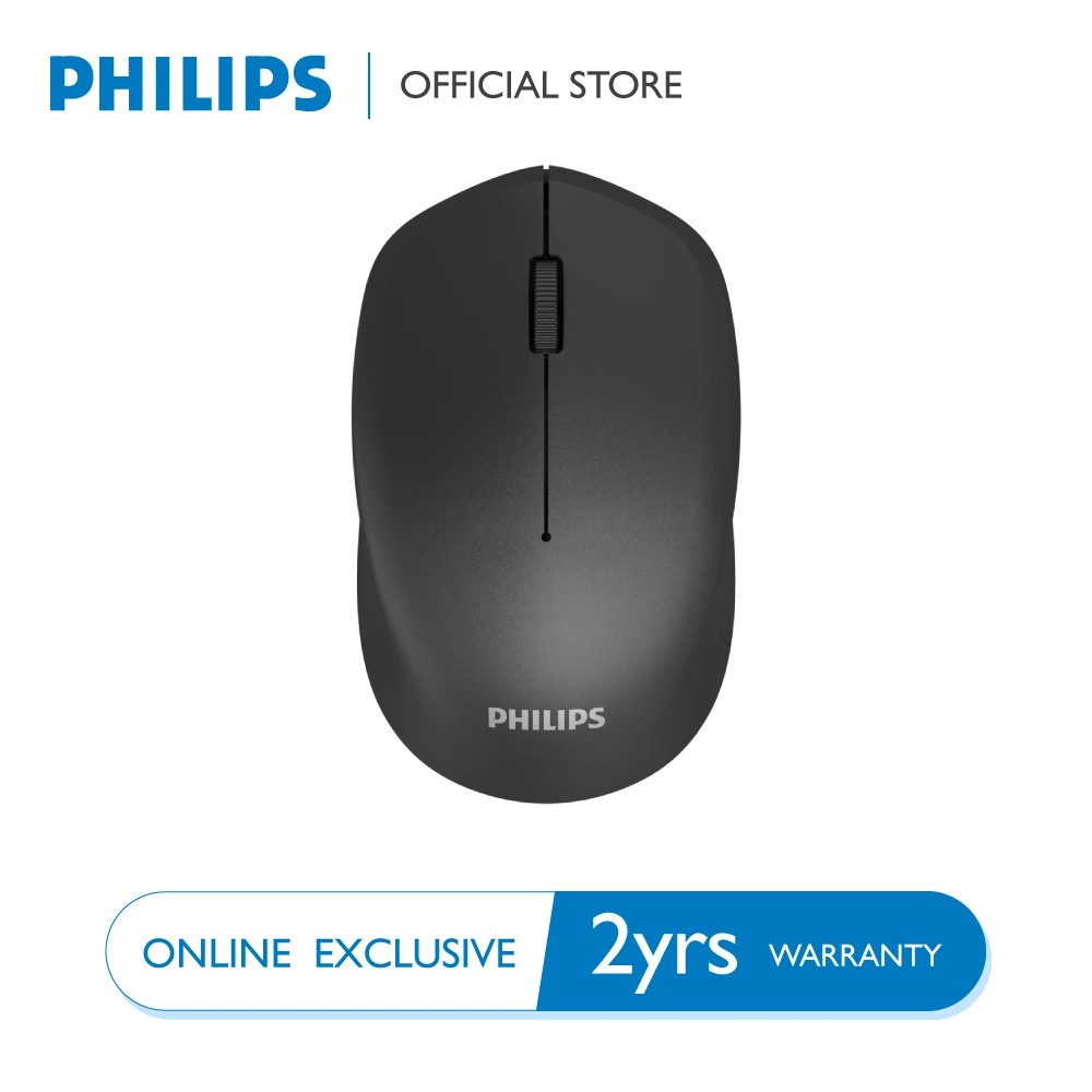 mouse-เมาส์ไร้สาย-philips-m344-wireless-mouse-2-4ghz-spk7344-ใช้งานง่าย-พกพาสะดวก