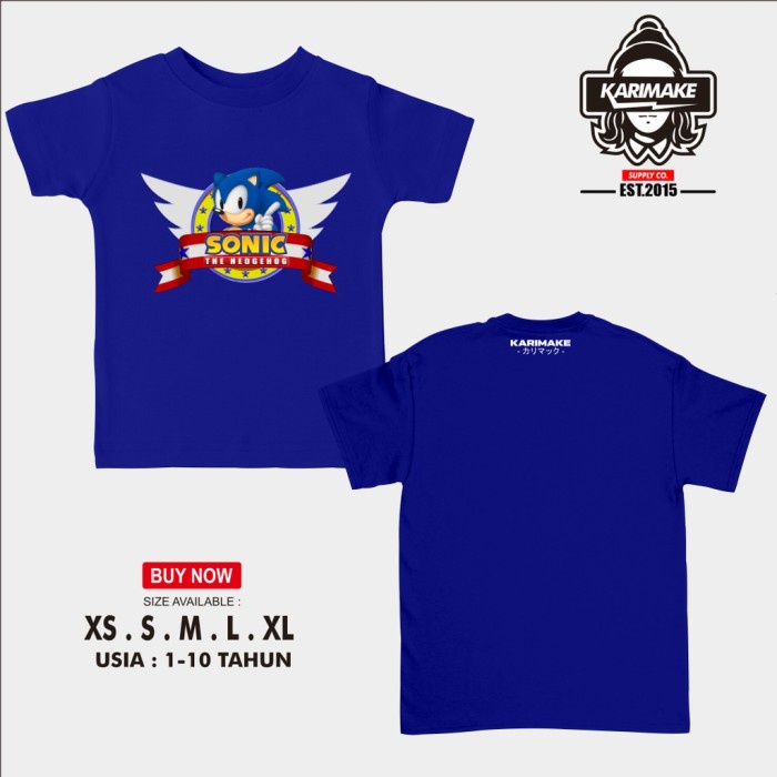 เสื้อยืด-พิมพ์ลายเกม-sonic-the-hedgehog-v3-ทรงสามเหลี่ยมs-5xl