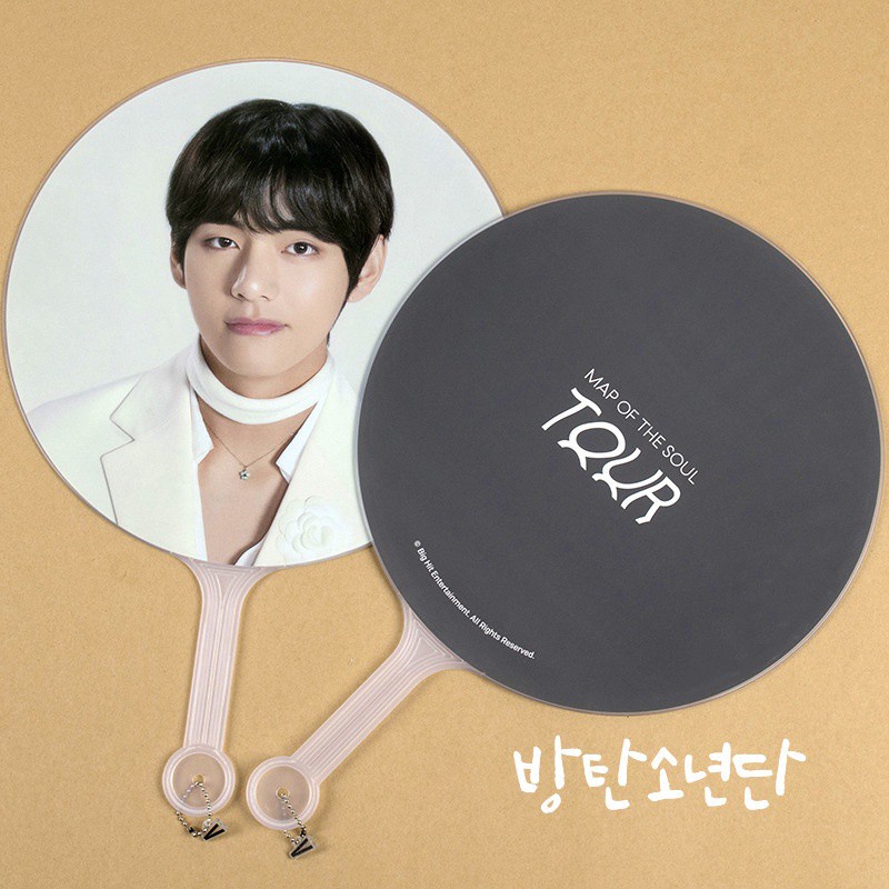 พัดพลาสติก PVC ลาย Bts Bangtan Boys [TOUR] KPOP | Shopee Thailand