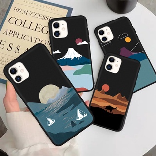 เคสโทรศัพท์ซิลิโคน TPU แบบนิ่ม ลายพระอาทิตย์ตก กันกระแทก สําหรับ OnePlus 8 Pro 6T 6 OnePlus 7T Pro 7 Pro OnePlus 5T 5