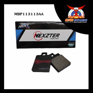 NEXZTER ผ้าเบรค สำหรับรถ Lambretta V125 / V200, GPX Drone, Vespa LX / LXV125cc / LXV150cc รุ่น NEXT SPEC 113113AA