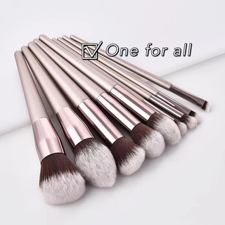 ภาพหน้าปกสินค้า(เกรดA)แปรงแต่งหน้า H02 brush set เซต10ชิ้น/เซต9ชิ้น แปรงปัดแก้ม แปรงไฮไลท์ แปลงแต่งหน้า Make up brush fancy(มี2แบบ) ที่เกี่ยวข้อง