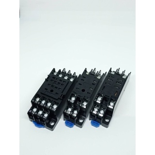 ขาเสียบรีเลย์My2 my4 Ly2 PYF14A DIN Rail Power รีเลย์ฐานซ็อกเก็ต14 Pin สำหรับ MY4NJ HH54P MY4