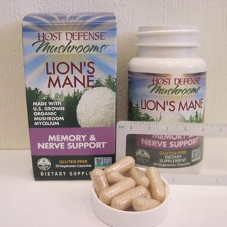 Pre order💥💥Fungi Perfecti, Lions Mane, Memory &amp; Nerve Support, 120 Vegetarian Capsules