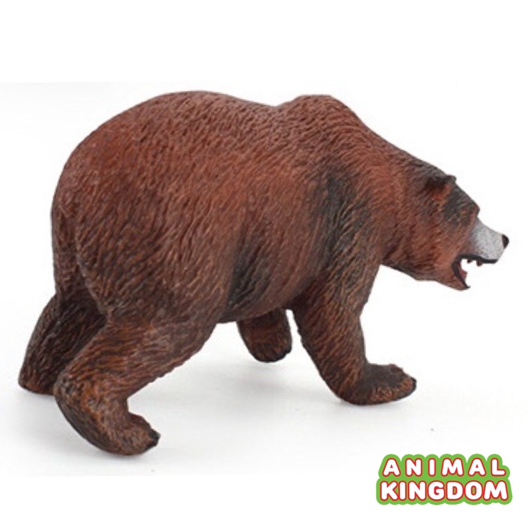 animal-kingdom-โมเดลสัตว์-หมีสีน้ำตาล-ขนาด-15-00-cm-จากหาดใหญ่