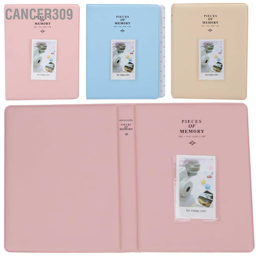 cancer309-อัลบั้มรูปภาพ-pvc-3-นิ้ว-128-ช่อง-สําหรับโพลารอยด์-มินิ