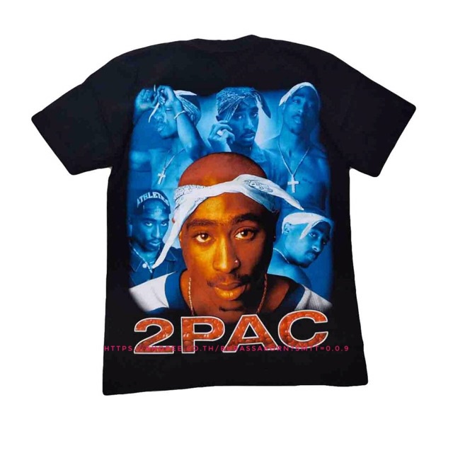 เสื้อวง-2pac-hip-hop-t-shirt-เสื้อยืดวง-2pac-tupac-rappers-5xl