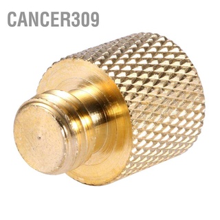 Cancer309 ใหม่ อะแดปเตอร์สกรูขาตั้งกล้อง ตัวผู้ 3/8 นิ้ว เป็นตัวเมีย 1/4 นิ้ว ทองเหลือง สําหรับกล้อง