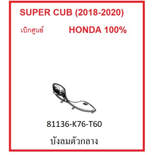 บังลมตัวกลาง สีดำ รถมอไซต์รุ่น Super Cub (2018-2020) ชุดสี เบิกศูนย์ อะไหล่ Honda แท้ รุ่นไฟตากลม เลือกสีก่อนสั่ง