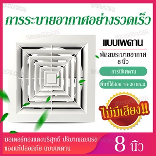 พัดลมดูดอากาศ พัดลมระบายอากาศ พัดลมดูดอากาศแบบติดเพดาน ขนาด8นิ้ว 10นิ้ว 12นิ้ว