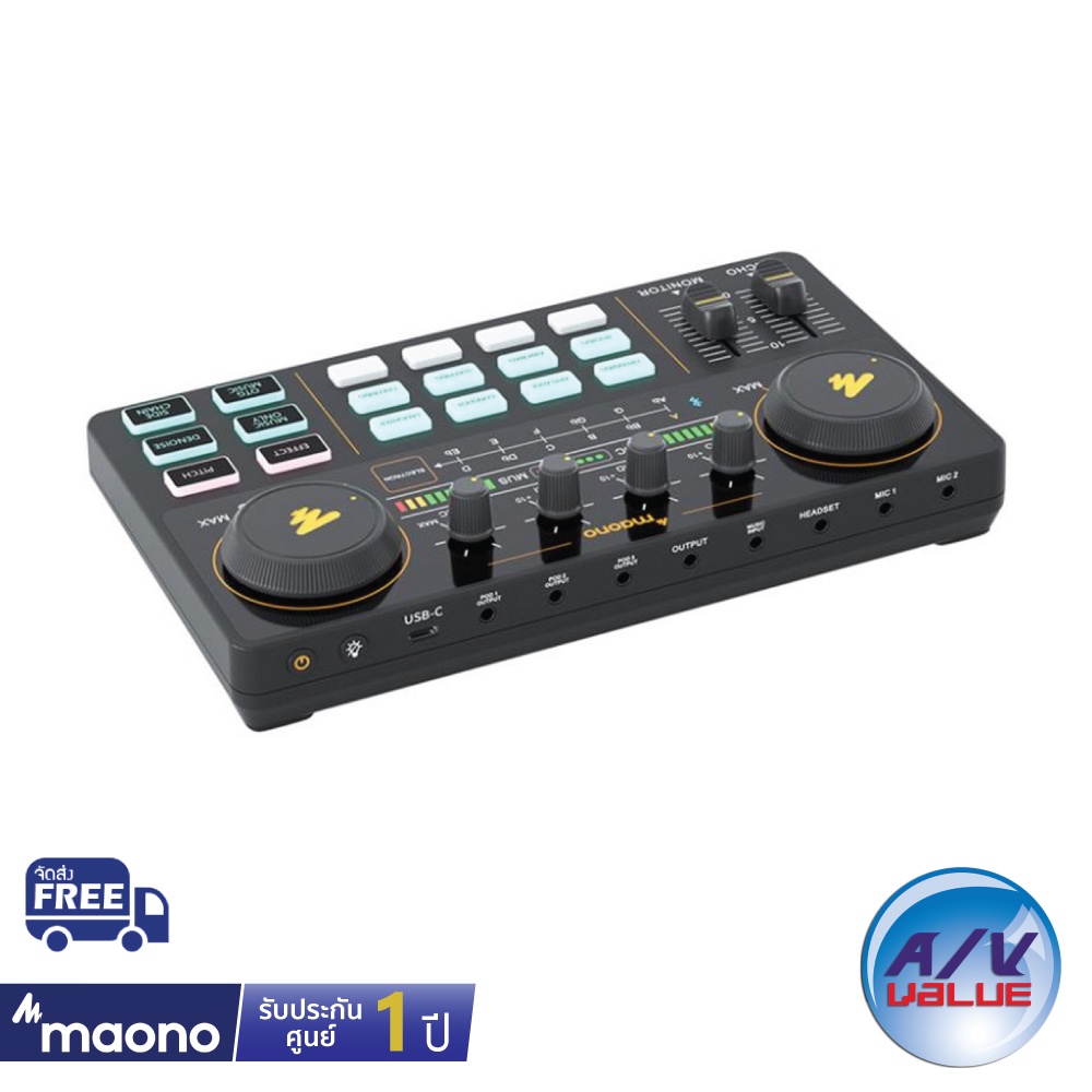 maono-au-am200-maonocaster-lite-portable-all-in-one-podcast-production-studio-ผ่อน-0