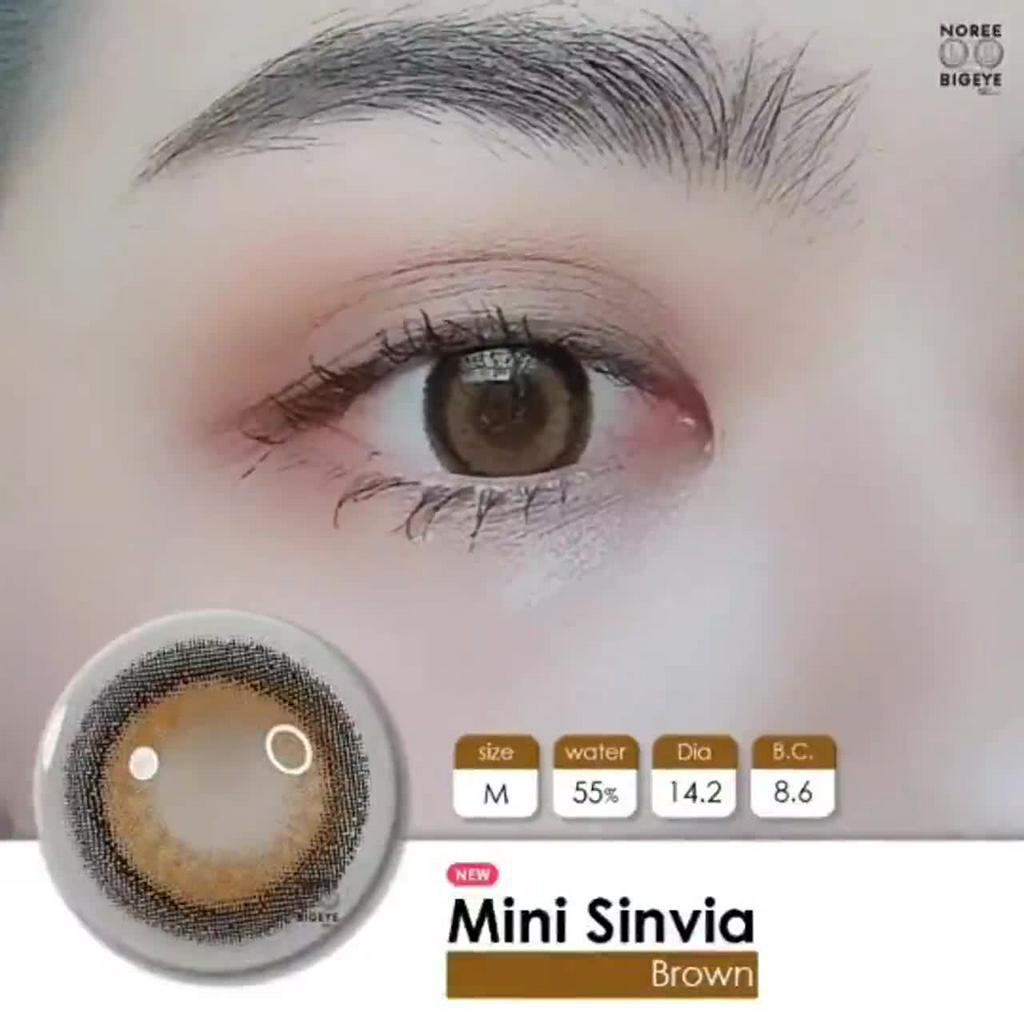 Mini Sinvia Gray/สีเทา [สายตาสั้น -0.00 ถึง -10.00] เลนส์ เล็ก / Mini ...
