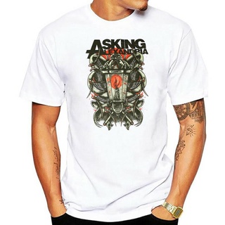 T-shirt  เสื้อเชิ้ตลําลอง ออกแบบดี พิมพ์ลาย Asking Alexandria แฟชั่นใหม่ สําหรับผู้ชายS-5XL