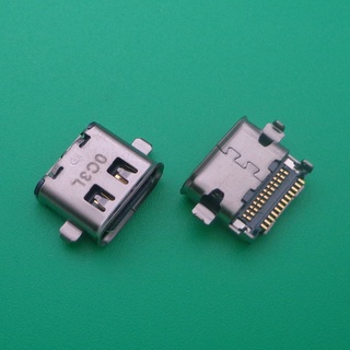 พอร์ตชาร์จแล็ปท็อป USB 3.1 Type-C DC สําหรับ Lenovo ThinkPad T480 T580 L480 L580 L590 L490 El480 El580 ASUS DELL 1 ชิ้น