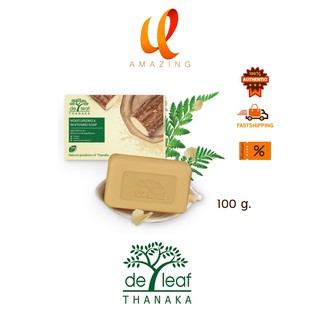 De leaf Soap 100 g.สบู่ เดอลีฟ ทานาคา ขนาด 100กรัม