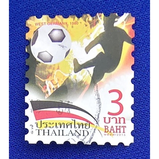 สินค้า (504)แสตมป์ชุดศึกฟุตบอลโลก EURO Goals ปี 2559 ใช้งานแล้ว สภาพสวย