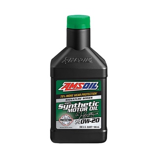 Amsoil Signature Series SAE 0w-20 น้ำมันเครื่องสังเคราะห์แท้ 100% ขนาด 1 QT(0.946L)