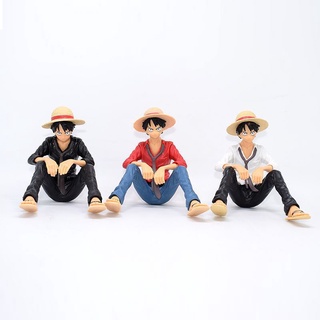 ฟิกเกอร์อนิเมะ One Piece Luffy Monkey D. ขนาด 12 ซม. โมเดลฟิกเกอร์ รูปลูฟี่ สําหรับตกแต่งเค้ก รถยนต์