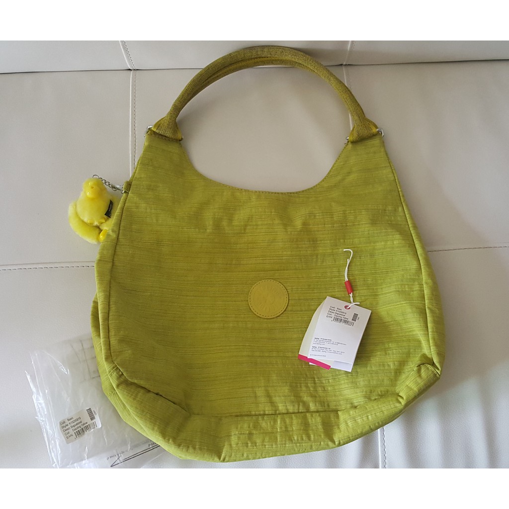 กระเป๋า Kipling มือสอง - Bagsational Dazzling Yellow มีถุงและป้ายครบ ...