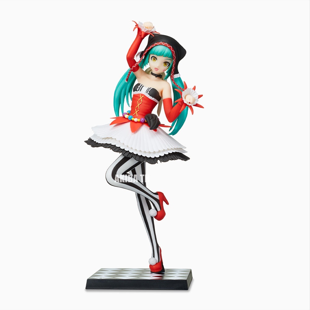 มือ1-ล็อตญี่ปุ่น-ของแท้-vocaloid-miku-hatsune-pierretta-super-premium-figure-ฮัตสึเนะ-มิกุ