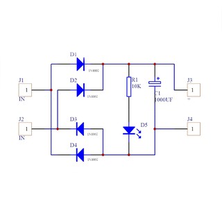 Cre ★ AC-DC Converter 6 / 12 / 24 V To 12v Full-Bridge Rectifier Filter Power