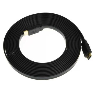 สาย HDMI 5 เมตร v1.4 แบบแบน (Black) #0623