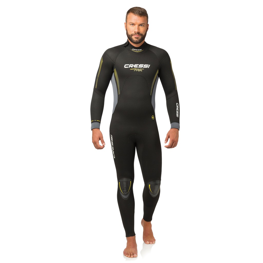 เว็ทสูทดำน้ำ-ผู้ชาย-อุปกรณ์ดำน้ำ-cressi-fast-man-wetsuit-5mm