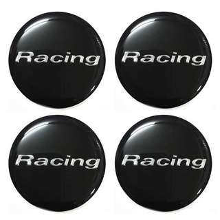 43mm. สติกเกอร์ Racing สติกเกอร์ติดดุมล้อ สติกเกอร์เรซิ่น กว้าง 43 มิล.(4.3เซนติเมตร)