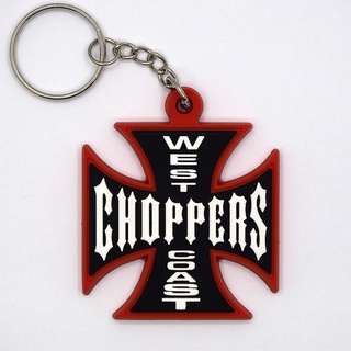 พวงกุญแจยาง Choppers West Coast ช๊อปเปอร์ ตรงปก พร้อมส่ง