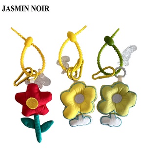 สินค้า Jasmin NOIR จี้ผ้าแคนวาส รูปก้อนเมฆ ดอกไม้น่ารัก สําหรับตกแต่งกระเป๋าผู้หญิง